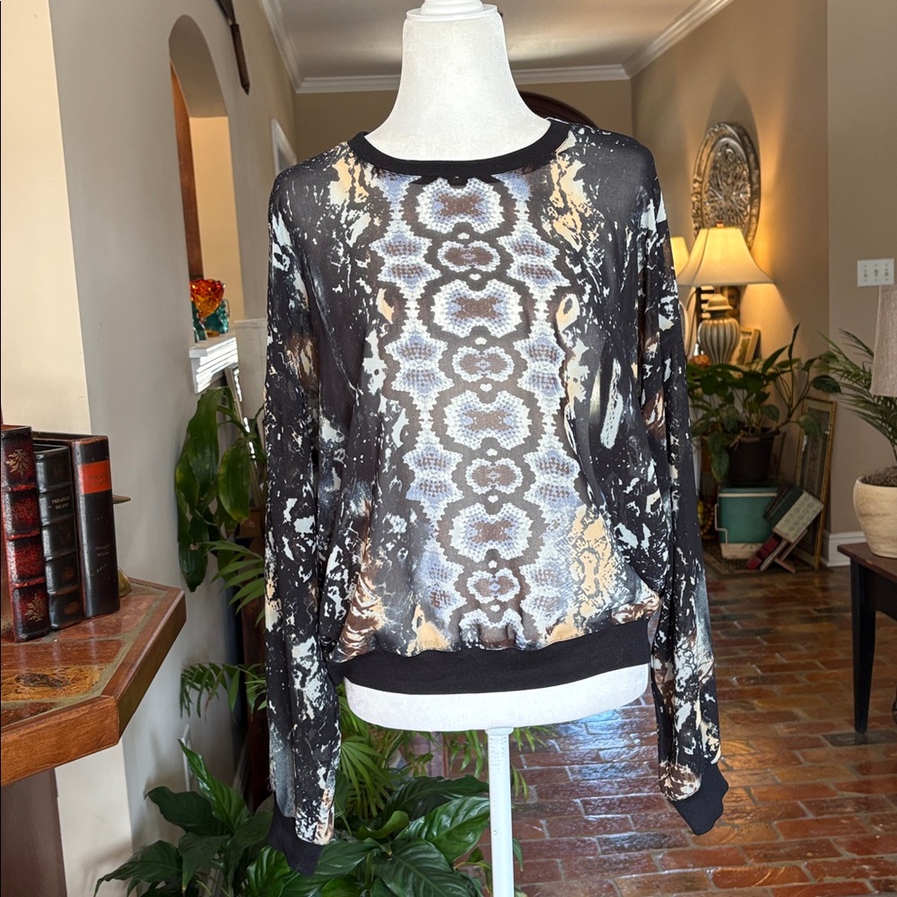 Cabi Python Print Top size L - Picture 5 of 13